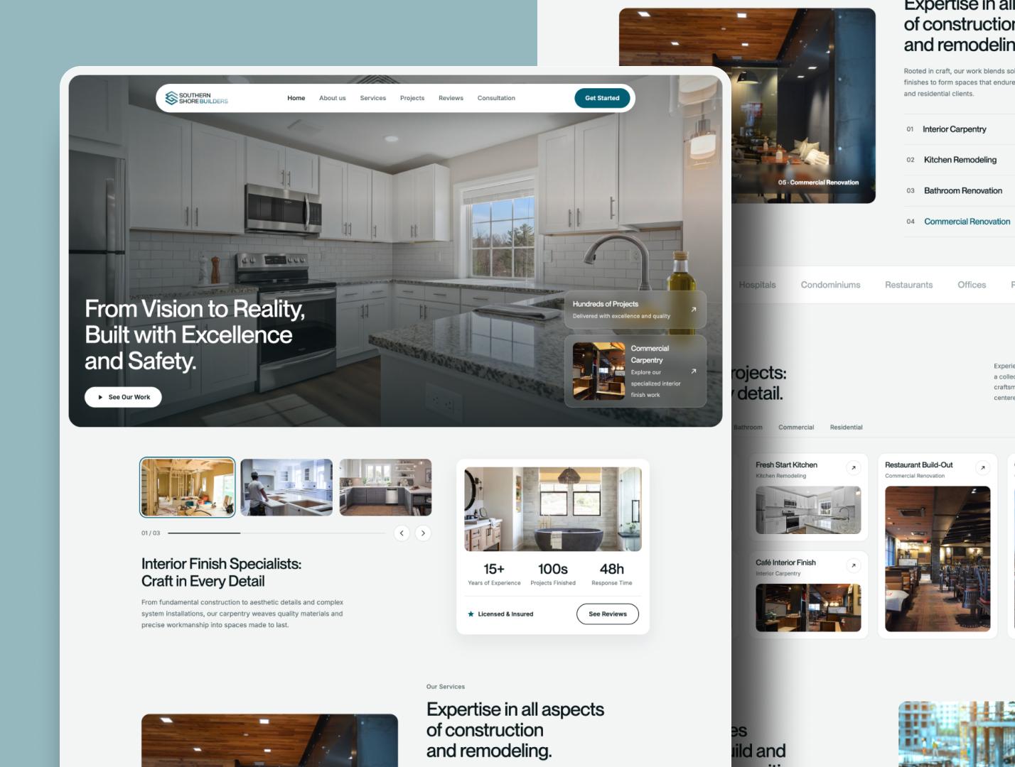 SSB - Landing Page
