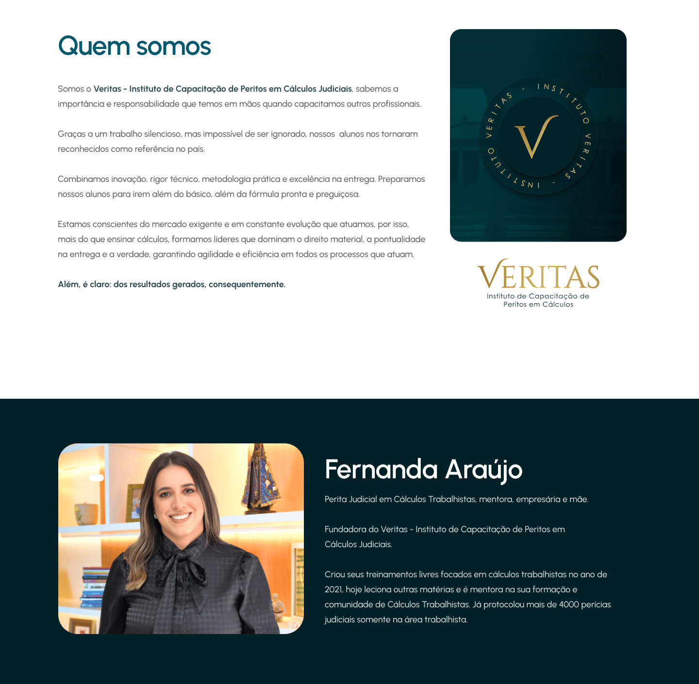 Veritas — seção